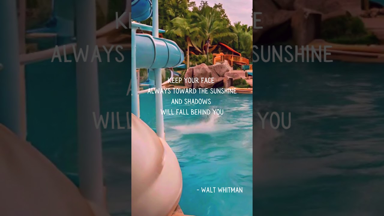 Always toward the sunshine 