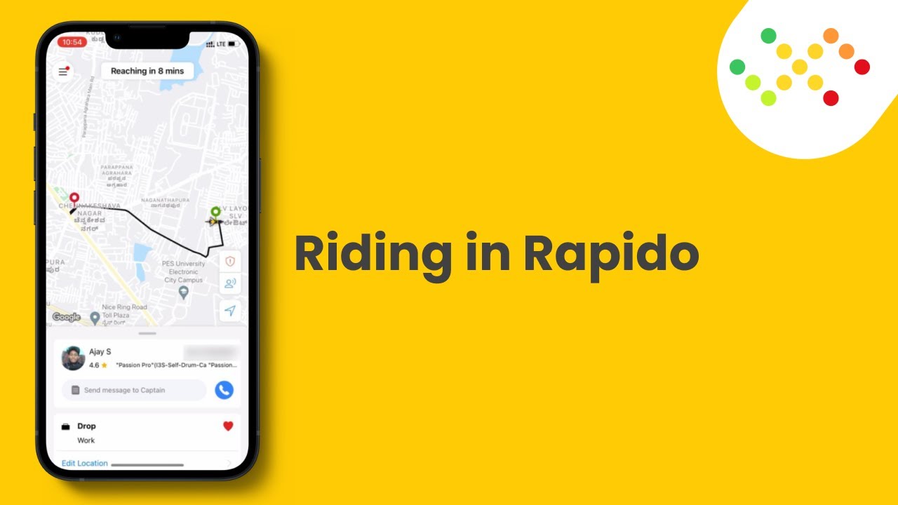 Rapido App Rickshaw Riding in Rapido - User flow | Rapido | - YouTube