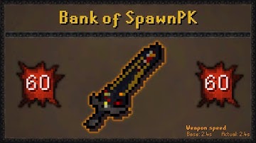 I Found and Abused the *MOST BROKEN* Weapon in all of SpawnPK?! RSPS Fresh Start World $100 Giveaway