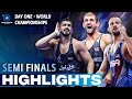 Day 1  semi final highlights  freestyle wrestling  senior world championships 2023