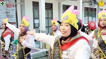 Jambore Kader Puskesmas Alian Tahun 2023: Peregangan