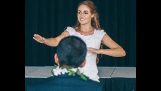 Abby Dances the Hula for Mark (Wedding Reception)