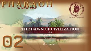 PHARAOH A NEW ERA - MISSION 2 - THINIS - The Dawn of Civilization - Tutorial - 2023 screenshot 4