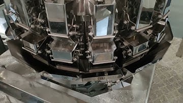 KENWEI:HIGH SPEED 16-HEAD WEIGHER(RICE PACKAGING:110BAGS/MIN),0.5L HOPPER ,DOUBLE -DISCHARGE CHUTE