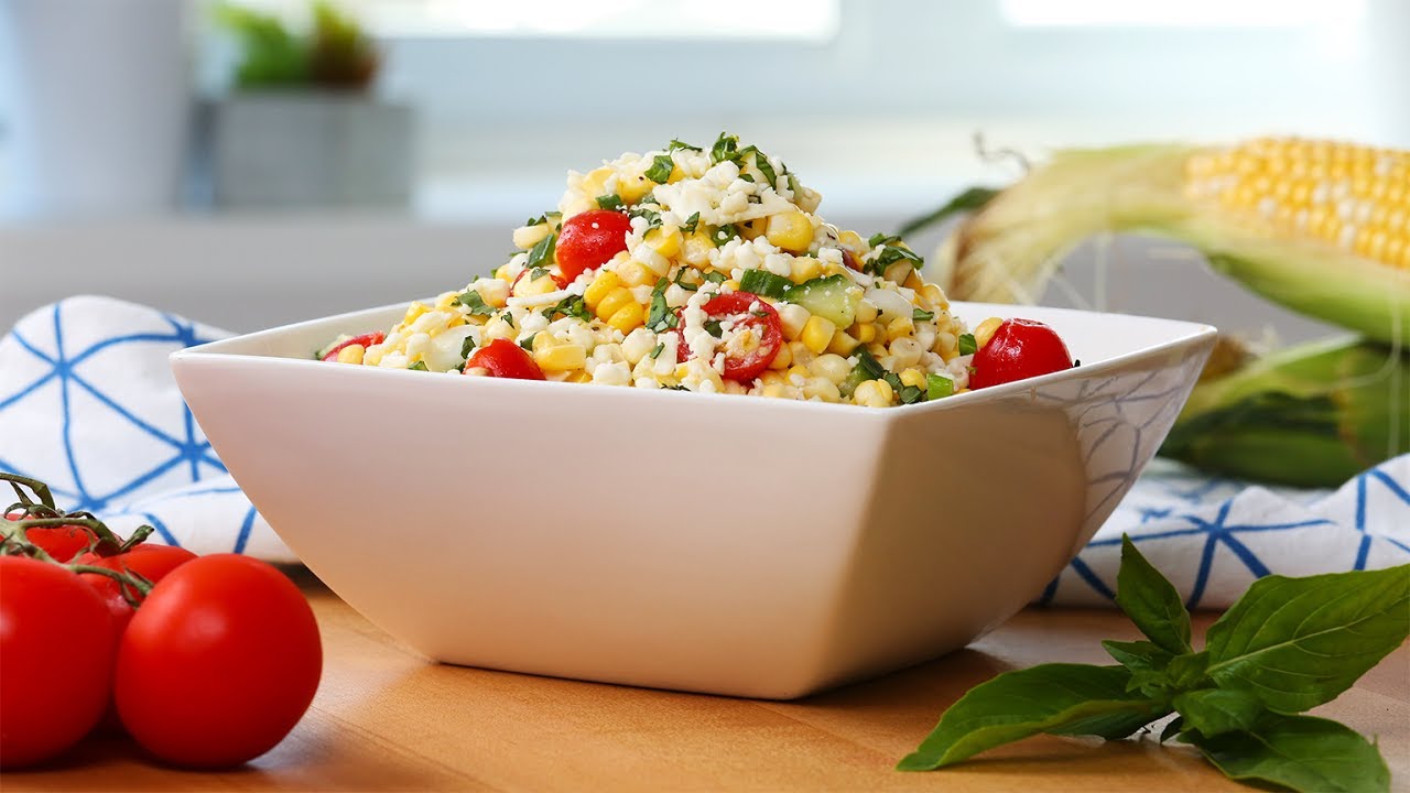 Fresh Corn Salad | Tastes of Summer | The Domestic Geek