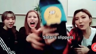MAMAMOO being a total chaos on VLive