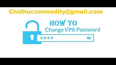 How to Change Vps Server Password In Tamil