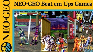 Top 8 Best Neo Geo Beat Em Ups Games