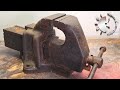 Huge Vise Restoration ["FIX" Huge Rusty Vise]