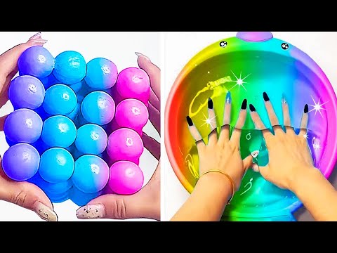 満足のいくスライムSlime ASMR |リラックスしたスライムの動画＃ 2408