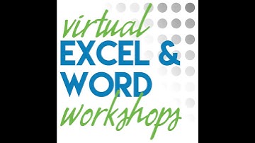 Virtual Excel and Word Workshops with the Missouri Job Center of St. Charles County