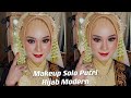 Makeup SiMple Solo Putri Modifikasi&Makeup Solo putri hijab kekinian||Solo Putri Hijab 2021