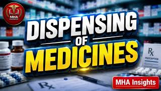 Dispensing of Medicines | Definition, Steps & Importance | MHA Insights @MHA.Insights 