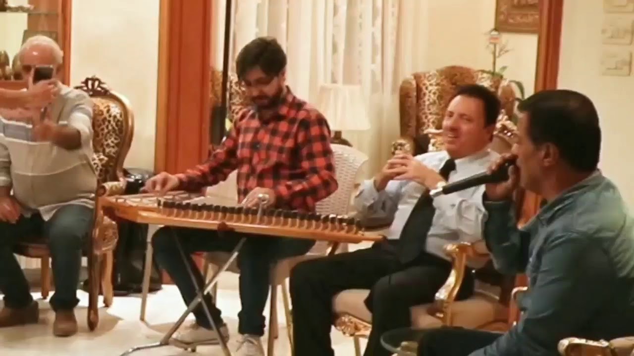 رباعيات الخيام / بسهرة خاصة مع سمير جركس - فؤاد ماهر - محمود فارس  في منزل الفنان طارق زياد بصمه جي