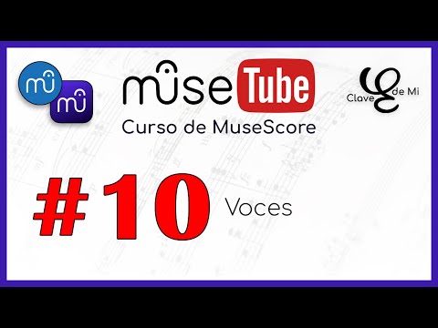 🎹 Varias voces (o capas) en MuseScore 4 🔵 MuseTube #10 (Curso MuseScore)
