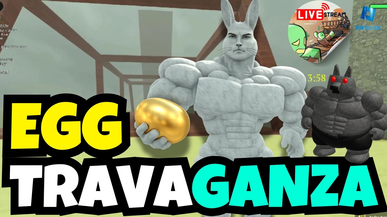 EGGTRAVAGANZA en Rieles Muertos en Directo | Roblox