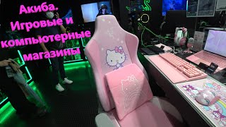 Акиба. Компьютерные и игровые магазины. Razer, Asus ROG, MSI часть2 2022