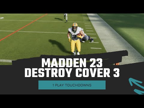 Destroy Cover 3 Defenses In Madden 23 With This Money Play