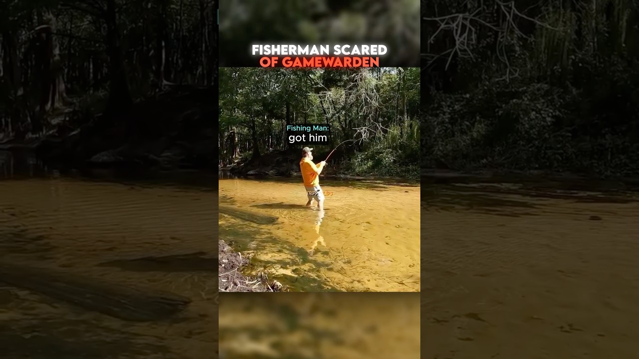 Fisherman Scared Of Gamewarden