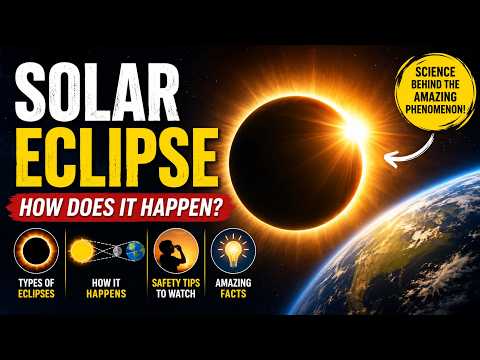 Solar Eclipse | How a Solar Eclipse Happens