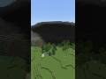 Behind my custom mountains🤯 #minecraft #mountain #survivalworld