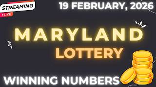 Maryland Midday Lottery Results For - 19 Feb, 2026 - Pick 3 - Pick 4 - Pick 5 - Powerball -Cash4life