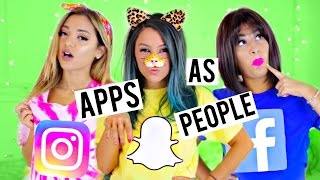 If Apps Were People Niki And Gabi
