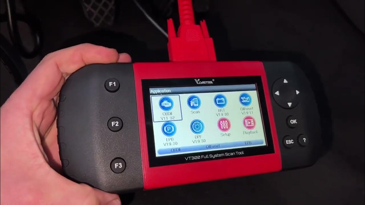 VDIAGTOOL OBDI OBDII VT300 Car Diagnostic Scanner for All System Fault