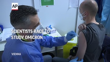 Scientists race to study omicron variant