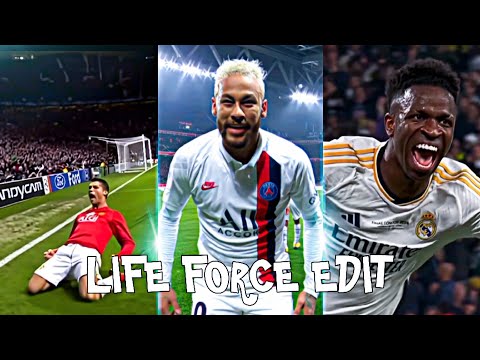 FOOTBALL PLAYERS - LIFE FORCE EDIT🔥 ( ULTRA SLOWED ) 🤯#nilphonk