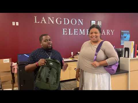 B2S2019 Supply Drop Off: Langdon Elementary School