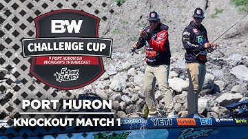 Fishing Clash Teams Series | Challenge Cup | Port Huron | Knockout Match 1 Highlights