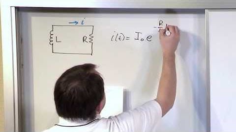 Lesson 3 - Time Constant Of An RL Circuit (Engineering Circuits)