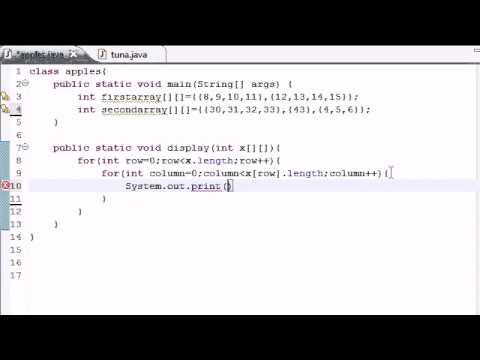 Table for Multi Arrays.flv