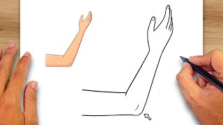 How to draw Elbow - Elbow Drawing Ideas