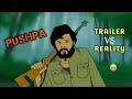 Pushpa movie vs reality  allu arjun  rashmika  funny  movie spoof  mv creation