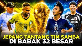 TOUGH MISSION BUT NOT IMPOSSIBLE!! JAPAN CHALLENGES BRAZIL IN THE ROUND OF 32, ANCELOTTI'S HEATED...