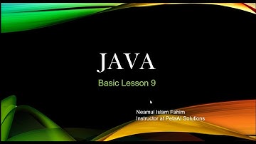 Java Programming Language Course || For Loop || While Loop || Bangla || PetaAI Solutions
