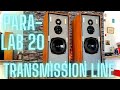 Para lab 20 glorious transmission line vintage speakers  1975