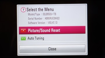 Where & How To Check LG TV Model/Serial Number
