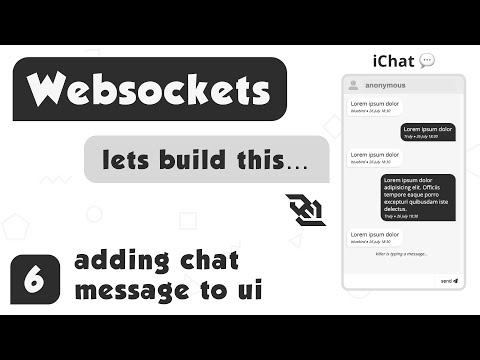 6. Chat application using Websockets (using Nodejs Express and Socket.io)