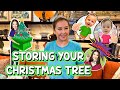 Storing Your Christmas Tree