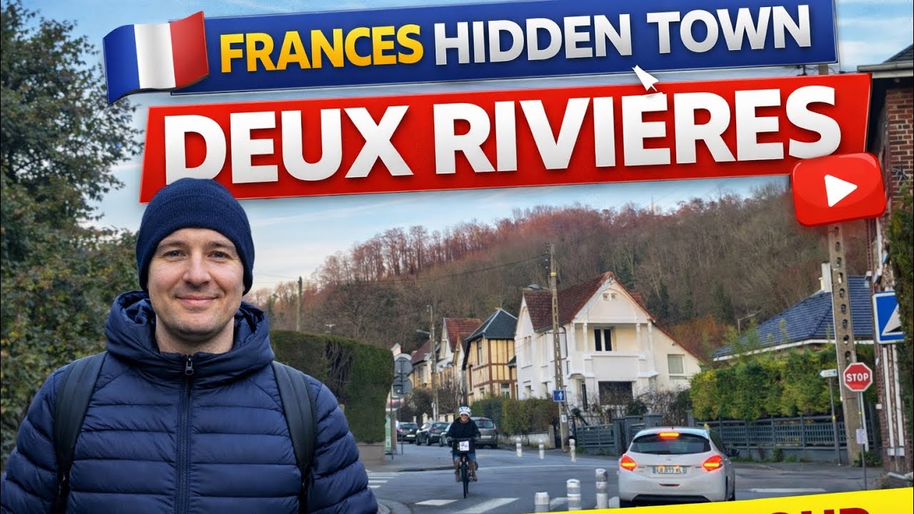 France ka Hidden Town 🇫🇷 | Deux Rivières Walking Tour | 4K