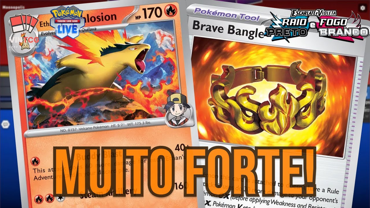 BARALHO DO TYPHLOSION FINALMENTE META?! | POKÉMON TCG LIVE