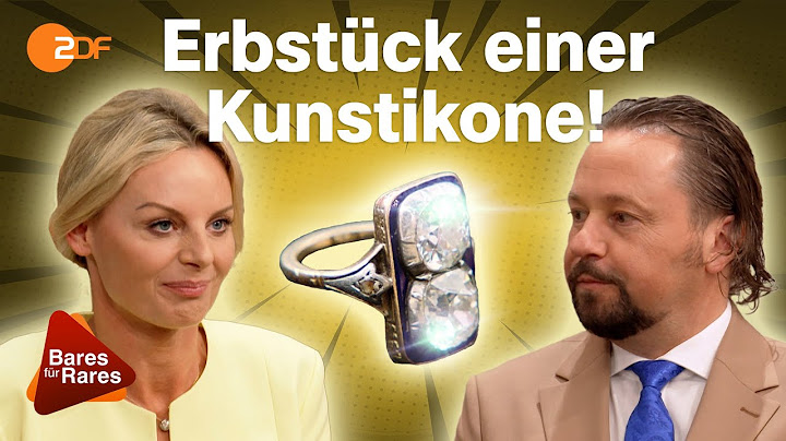 Brillantring der ersten Guggenheim Direktorin entzündet Feuerwerk der Gebote | Bares für Rares XXL