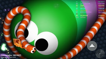 Slither.io A.I © 1,270,000 Score Record Epic vs Hacker Bots Slitherio Gameplay Best Troll New 2021