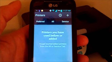 HOW to Print - Android Phones To Wireless HP Printer