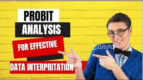 Probit Analysis for toxicity Data Interpretation  |Probit Toxicity Analysis| Insect toxicity|