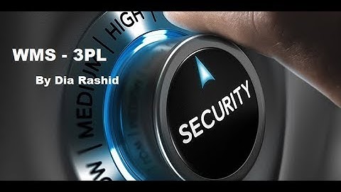 ORACLE WMS - 3PL (How to manage user access )