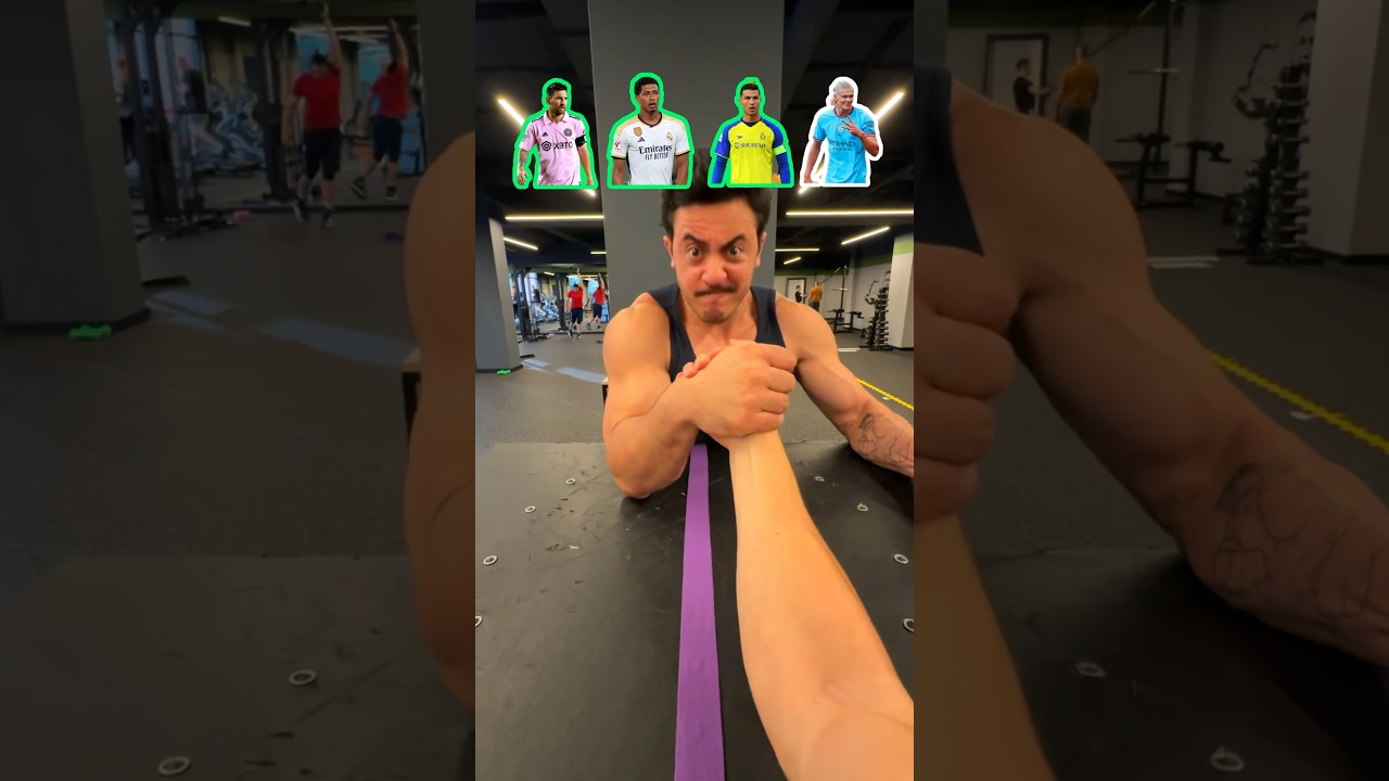 ❌ STRONG CHALLENGE 💪 WICH OF THE FOOTBALLER PLAYERS IS STRONGER?🏆